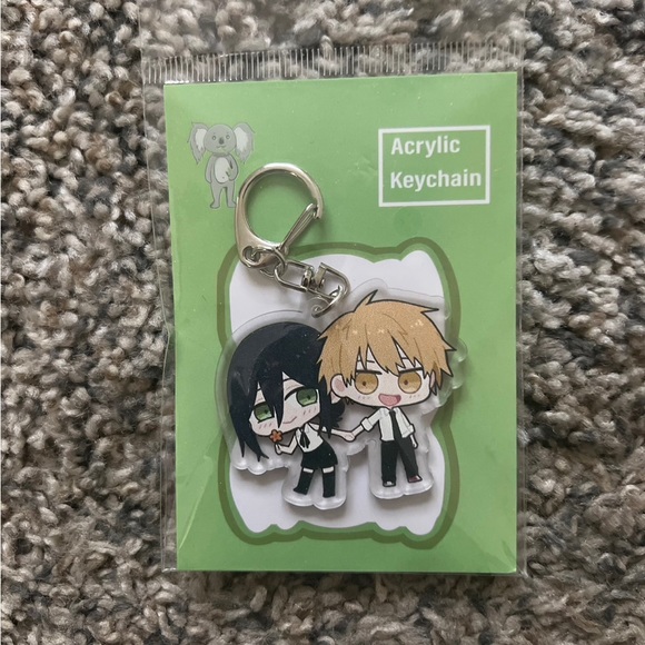 Chainsaw Man Acrylic Keychain Japanese Anime - Picture 1 of 3